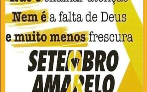 SETEMBRO AMARELO – CAMPANHA DE PREVENÇÃO AO SUICÍDIO NA IMC  – 2018