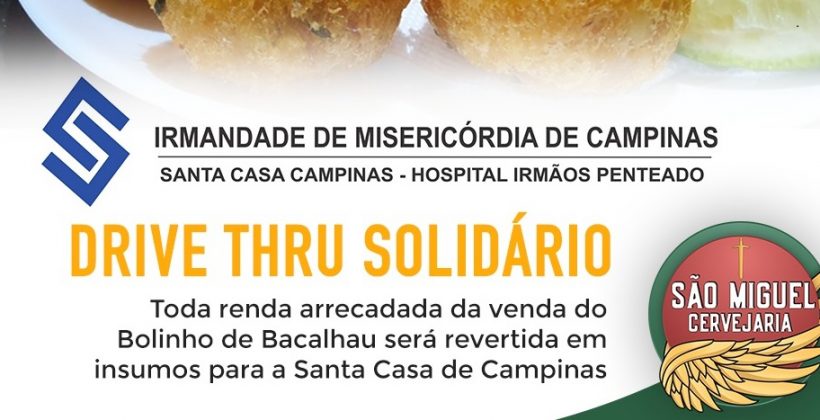 Drive Thru Solidário – Bolinho de Bacalhau – Cervejaria São Miguel